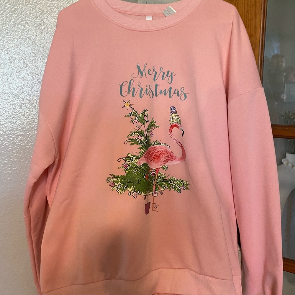 Pink sweater